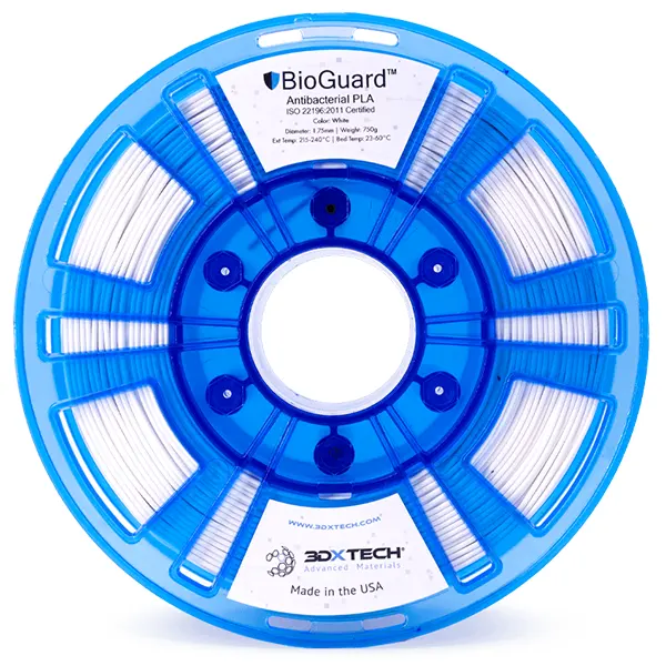 3Dxtech Anti-bacterial Filament 750g White