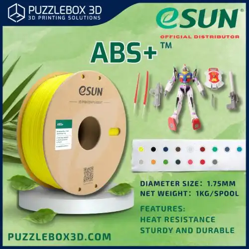 eSun ABS+ 3D Printing Filaments