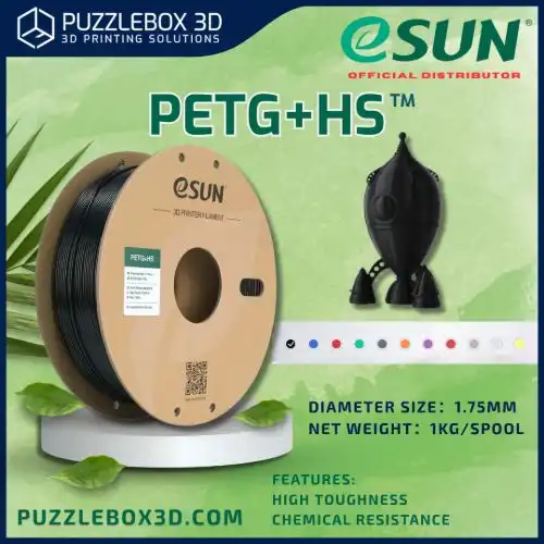 eSun PETG HS 3D Printing Filaments