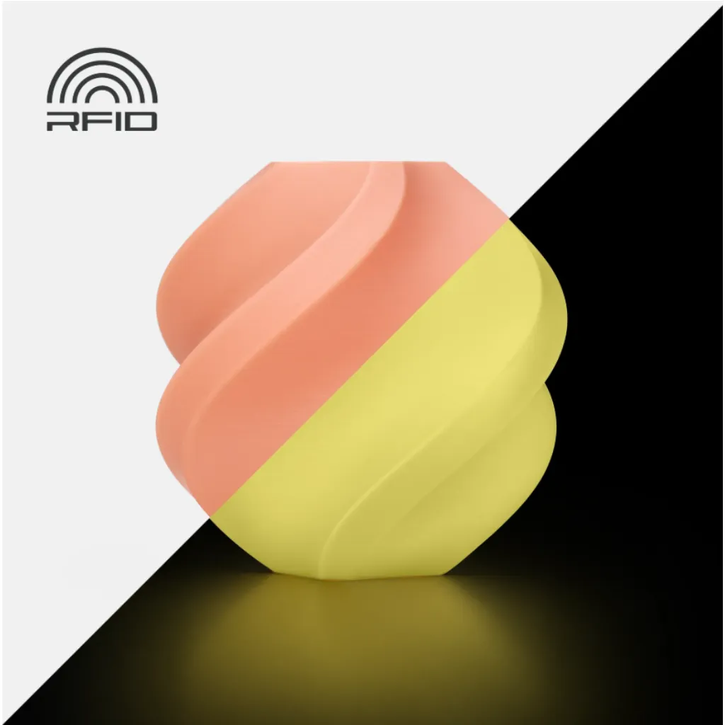 Bambu Lab Filaments Bambu Lab PLA Glow-Glow 1.75mm 1kg - Image 6