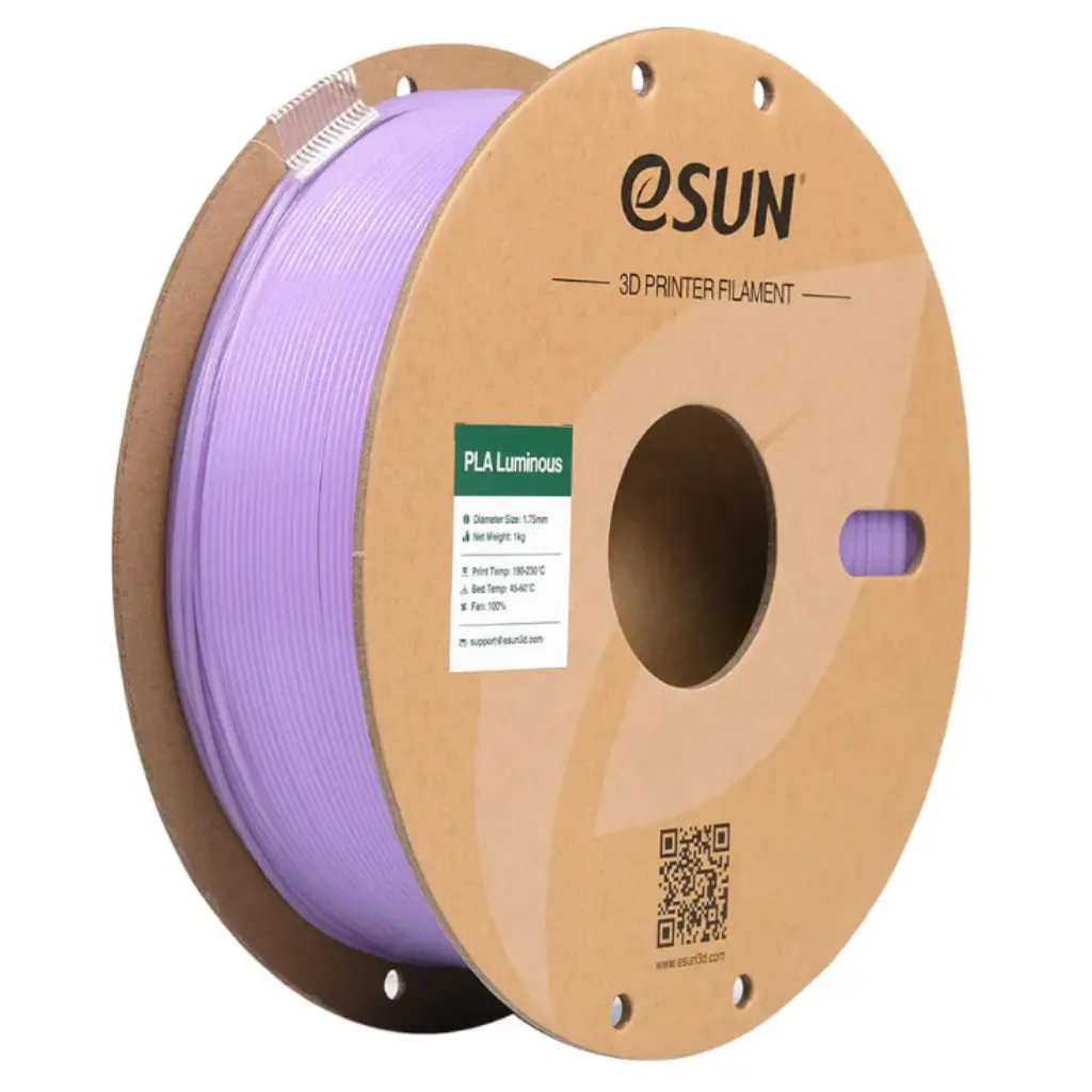 eSun Filaments eSun PLA 1.75mm Cored Luminous 1kg - Image 3